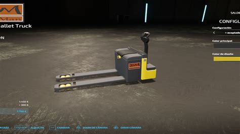 Electric Pallet Truck V1 0 FS22 Farming Simulator 22 Mod FS22 Mod