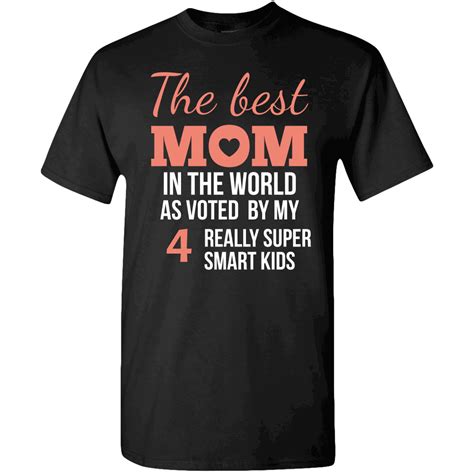 Voted Best Mom Personalized Custom Printed T Shirts Design T Shirts Hoodies