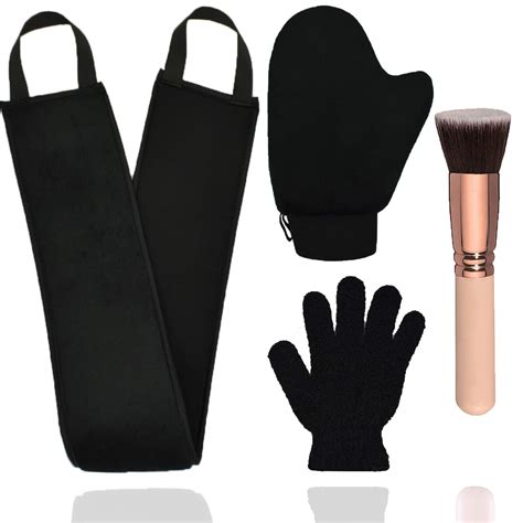 Buy 4 Pack Self Tanning Mitt Applicator Kit With Self Tanning Glove Mini Face Tanning Mitt