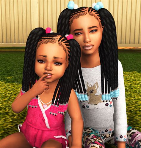 Lana Cc Finds Toddler Hair Sims 4 Sims Hair Sims 4 Children