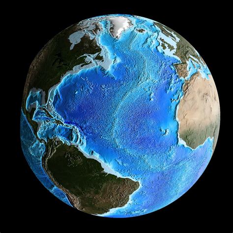 Earth - Global DEM | Global digital elevation model rendered… | Flickr