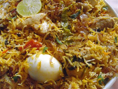 Chicken Biryani Thalassery Biryani Tasty Appetite