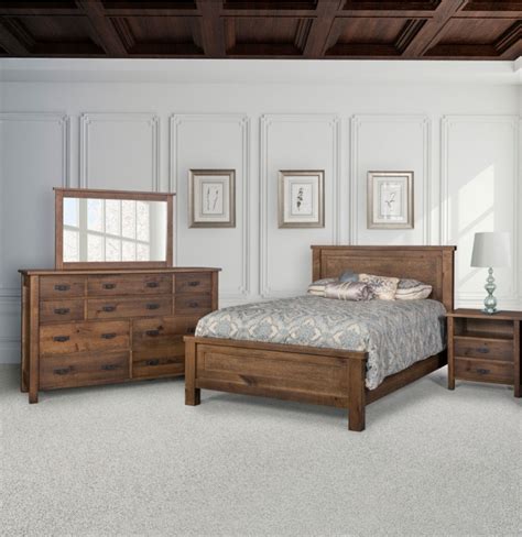 Toledo Three Piece Bedroom Set From Dutchcrafters Amish