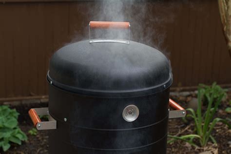 Charcoal Water Smoker With 2 Levels Of Cooking