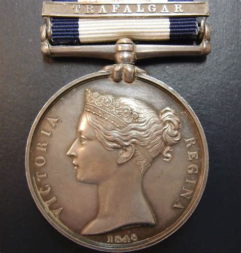 Sold Vintage And Rare British Naval General Service Medal For