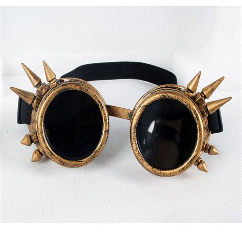 steampunk goggles glasses round sunglasses emo retro vintage flip up cyber punk ebay