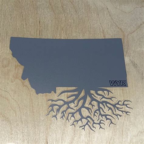 Montana Roots Decal My Montana Roots