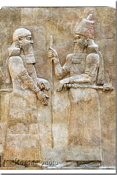 Photo Sargon Ii Roi D Assyrie Sargon Ii Assyrian King Mus E Du