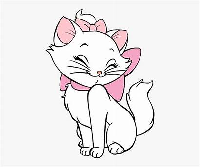 Marie Aristocats Cat Clipart Coloring Pages Transparent
