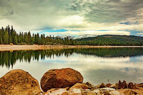 Boulders At Ice House Lake Photograph By Barbie Mayor