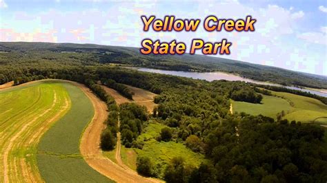 Yellow Creek State Park An Over Head View Youtube