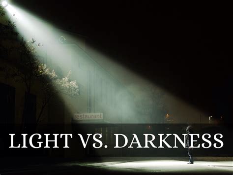 Light Vs Darkness By Katie Ratliff