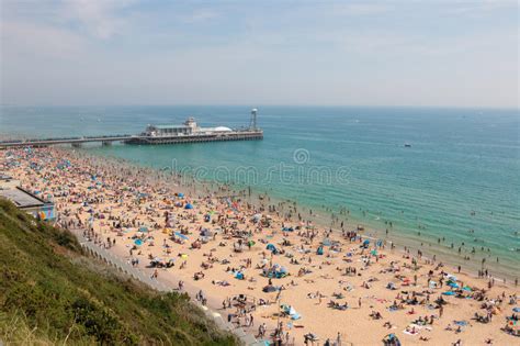 Bournemouth Beach UK Editorial Stock Image Image Of Seaside 99126434