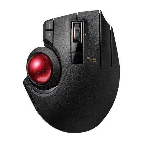 Elecom M Xpt1mrxbk Trackball Mouse Wired Wireless And Bluetooth