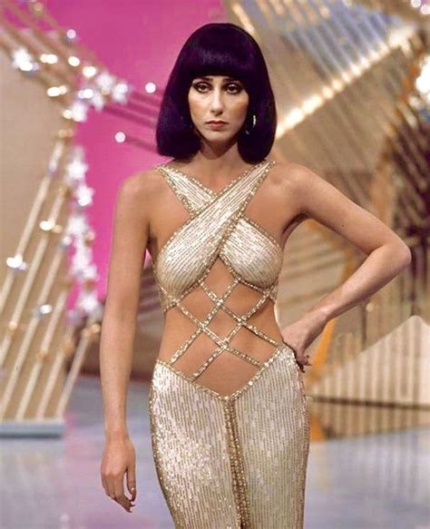 Cher In Bob Mackie From The Cher Show Duet With Raquel Welch Im A