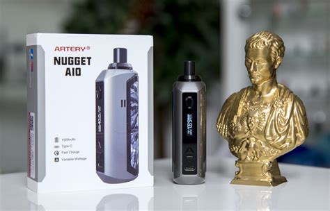 It uses the hp core. Artery Nugget AIO 40W Pod Kit Review | Planet of the Vapes