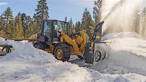 How To Outfit A Compact Wheel Loader For Winter And Snow Work Compact
