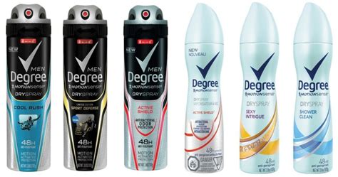 Target Degree Dry Spray Deodorant Only 172 After T Card More