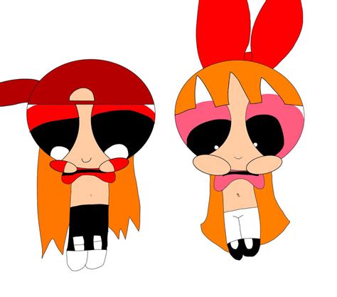 Commission Blossom And Bricks Bellybuttons By Princesskaylac On Deviantart