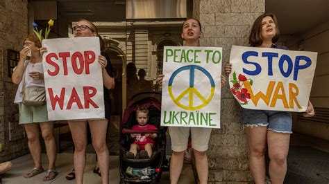 On Wars Anniversary Allies Support Ukraine With Words And Weapons