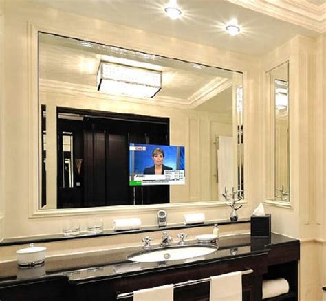 Tv In Bathroom Mirror