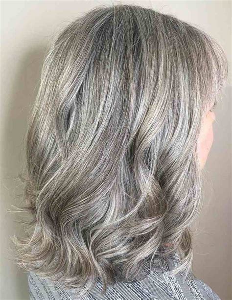 Frisuren für graue Haare mittellang schönsten Looks und Frisuren für Frauen ab