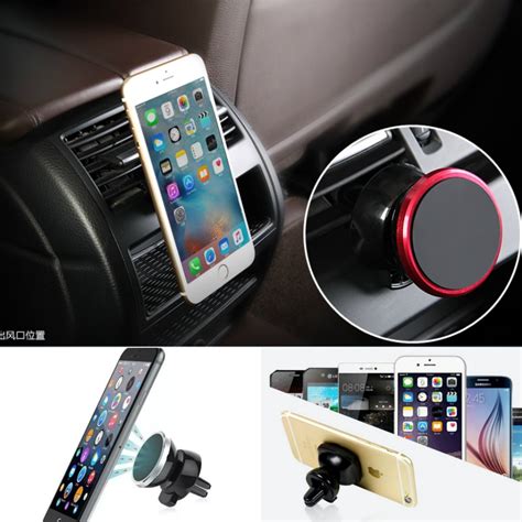 Universal Magnetic Phone Holder Car Air Vent Mount For Iphone X 8 Plus