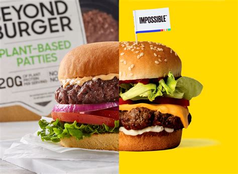 impossible burger or beyond burger which is healthier — eat this not that