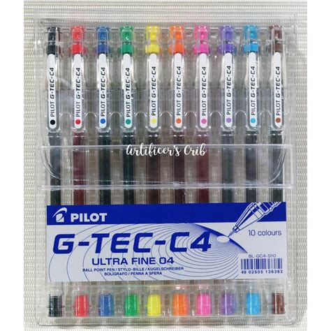 Pilot Gtec 04 Pen Set 5 Or 10 Colors Shopee Philippines