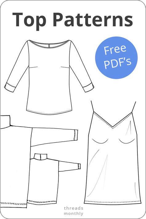 Gorgeous Free Sewing Patterns For Tops Women