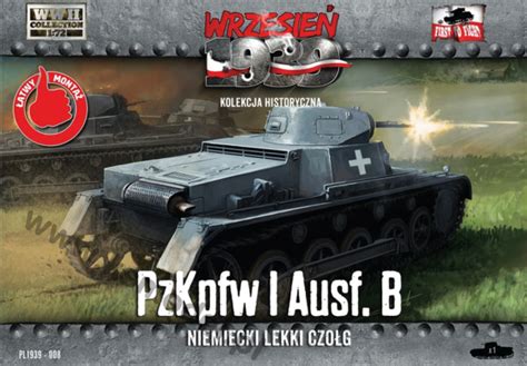First To Fight Pzkpfw I Ausf B Niemiecki Lekki Czolg 172 Ks