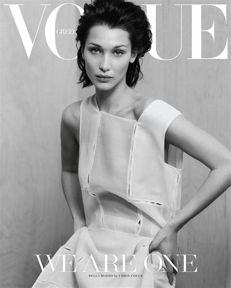 Bella Hadid Covers Vogue Greece April By Chris Colls