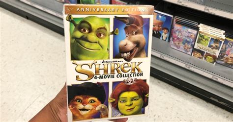 Shrek 4 Movie Blu Ray Collection As Low As 1399 At Best Buy