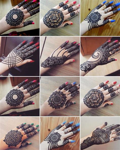 30 Simple Mehndi Designs For Hands Step By Step Images Ke
