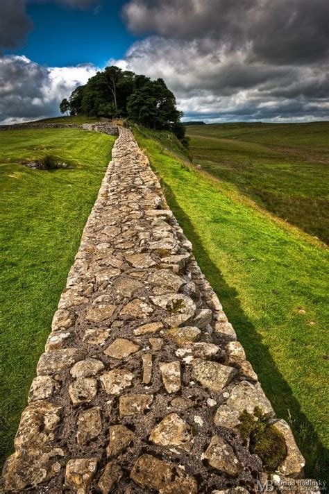 Hadrians Wall Hexham England Begun In 122 Ad The Wall Was Built