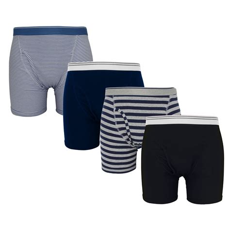 premium men s underwear boxer briefs 4 pack 100 soft cotton 4 pack s 2xl
