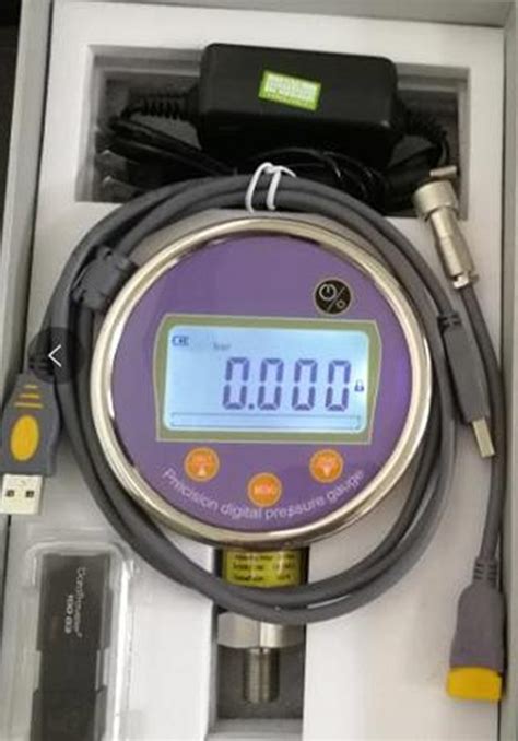 Storage High Precision Digital Pressure Gauge Memory Pressure Manometer