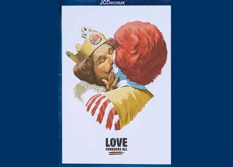 Burger King And Ronald Mcdonald Kiss For Gay Pride ⋆ Global Cocktails Blog