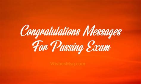 Congratulations For Passing Exam Messages And Wishes Sweet Love Messages