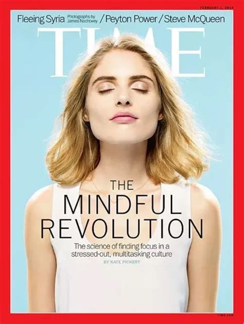 「资讯」美国《时代》封面文章：正念革命the mindful revolution