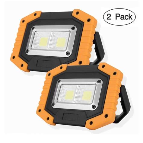Otyty 2 Cob 30w 1500lm Rechargeable Portable Led Work Light