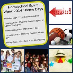 1000+ images about Spirit Week on Pinterest | Spirit weeks, Homeschool