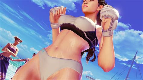 Street Fighter V Chunliibuki Vs Chunlirose Swap Mod Chunli Seashell Bikini Youtube