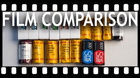 All Color And Black And White Film Stocks Compared The Slanted Lens