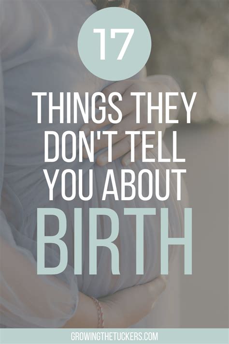 things they don t tell you about giving birth mom advice motherhood truths birthing classes