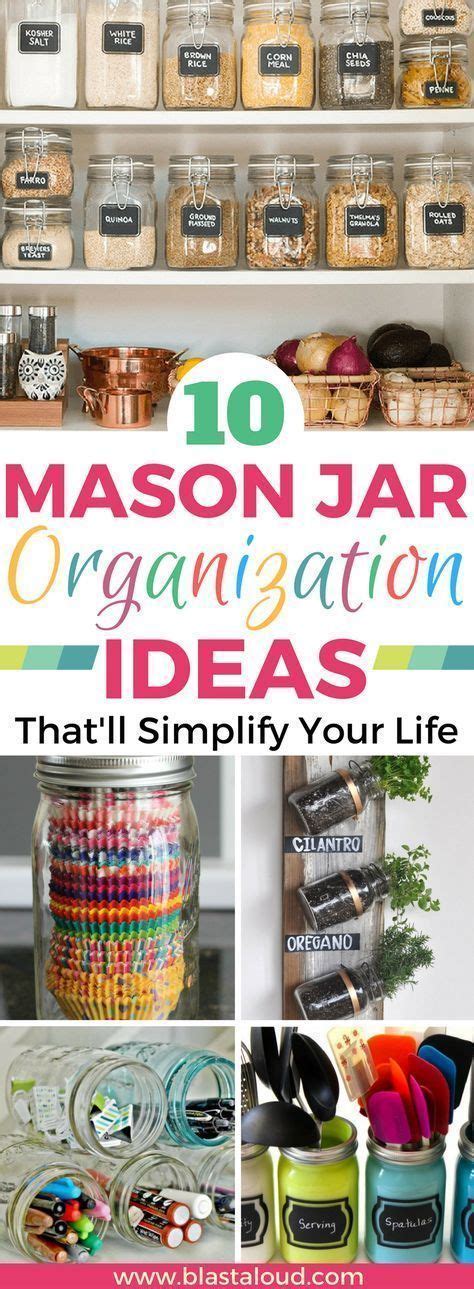 These Mason Jar Organization Ideas Are Super Helpful So Glad I Found