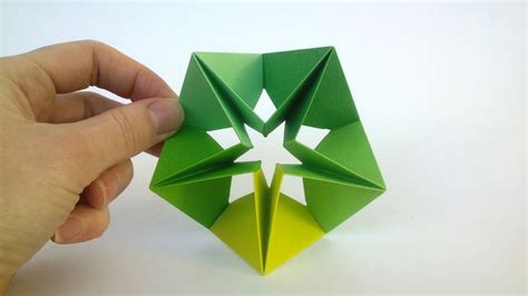 How To Make A Modular Origami Star Origami Step By Step Easy Youtube