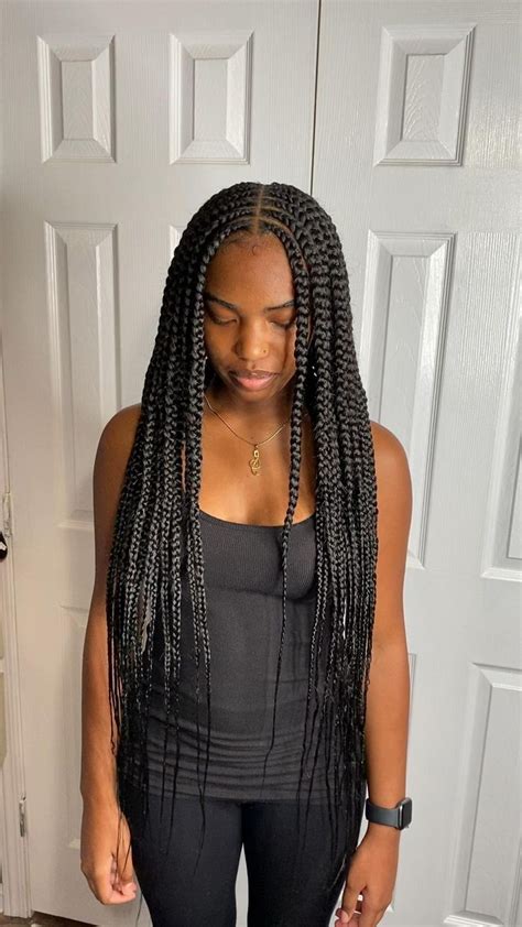 Middle Part Braids Video Cornrows Braids For Black Women African