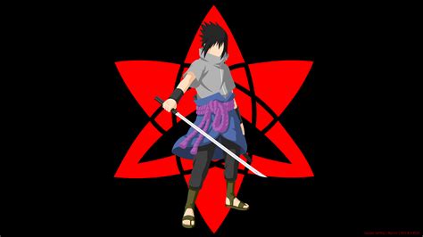 7942x4434 Madara Uchiha Sharingan Naruto Warrior Anime Sword