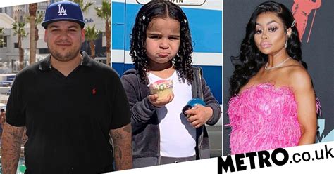 rob kardashian files for primary custody of blac chyna daughter dream metro news